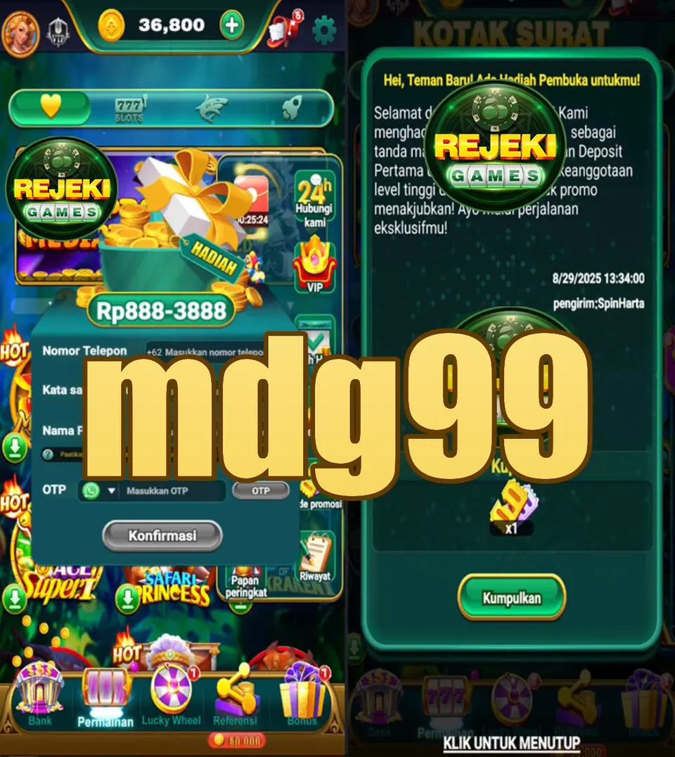 mdg99 Masuk